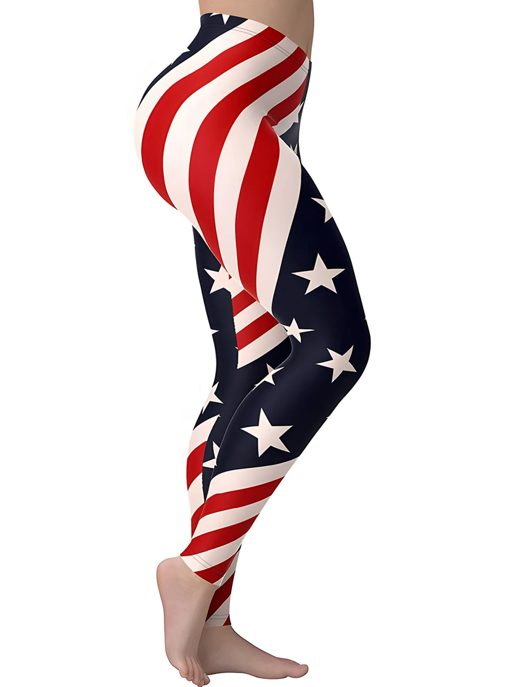 Womens Yoga Pants Gym Leggings High Waisted Elastic Leggings Prints Buttocks Running Fitness Sports Casual Pants Sports Wear