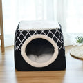 Cat Furniture Space Capsule Villa Style Enclosed Pet House Warm Winter Beds Pet Supplies