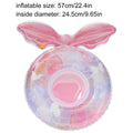 1PC Pool Float Ring, Inflatable Swim Tube, Swimming Accessories, Suitable for Summer Water Sports, Pool Float Gear