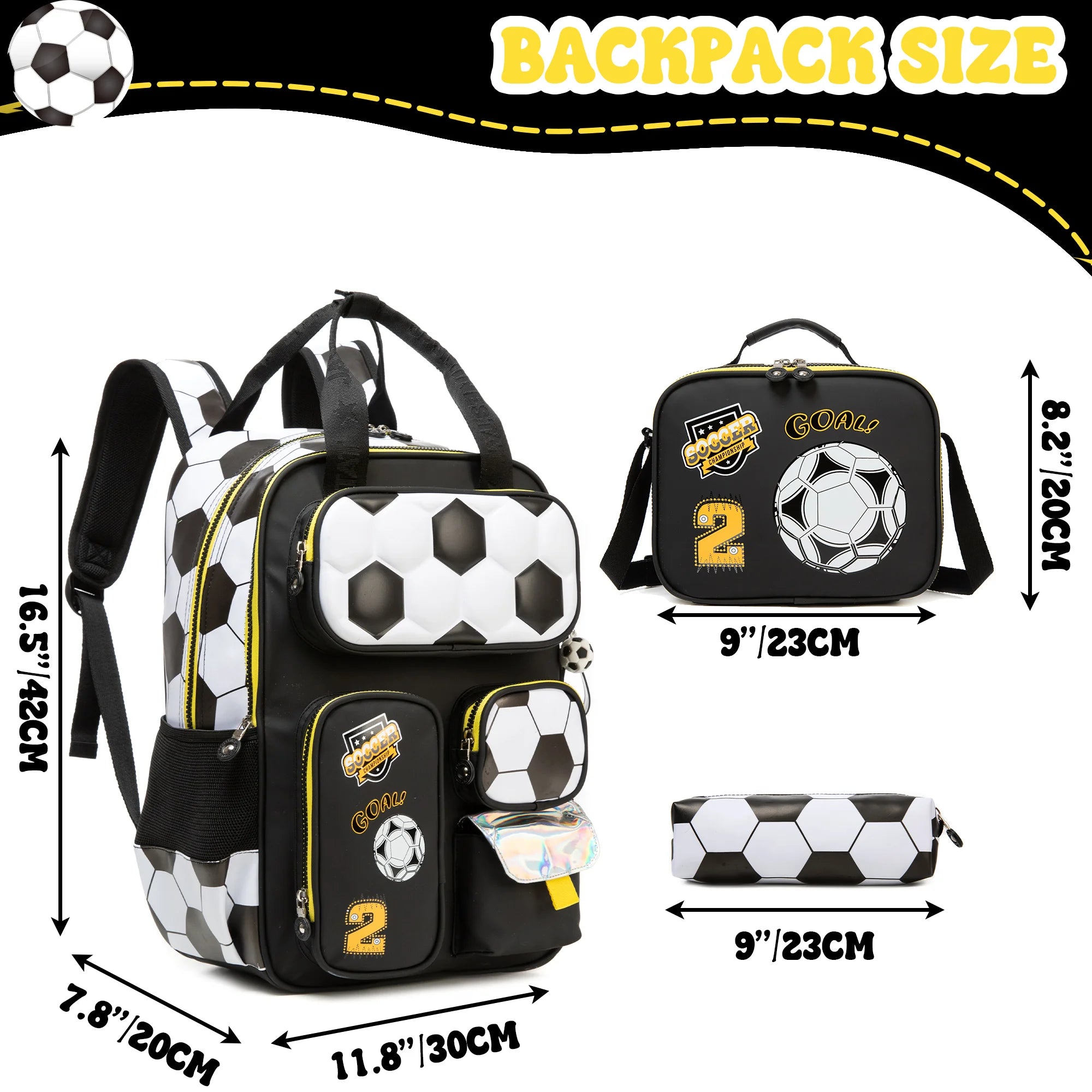 Kids School Backpacks for Boys Backpack with Lunch Bag for Elmentary Students Kids Travel Bookbag for Boys Age 6-12