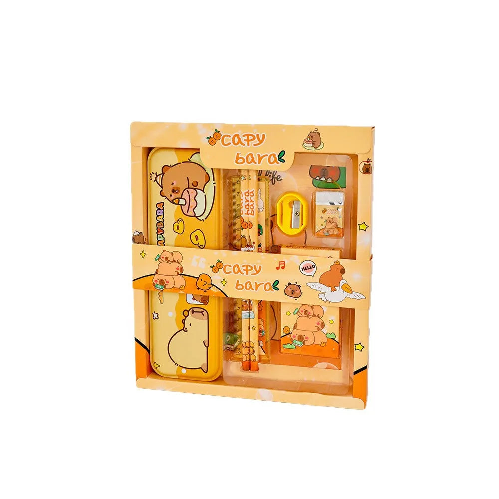 7-Piece Kids Kindergarten Stationery Set School Supplies Gift Learning Kit for Students