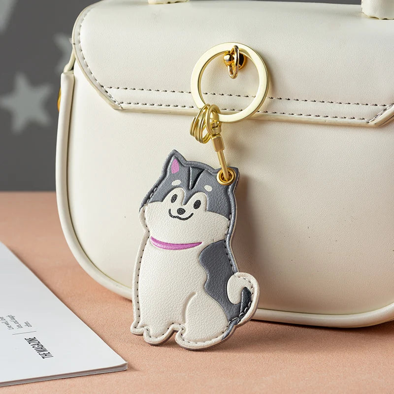 Cute Puppy Keychains Girl Boy Mini Kitty for Car Key Chain Ring Holder Gift Cat Bag Purse Charms Pendant Jewelry Accessories
