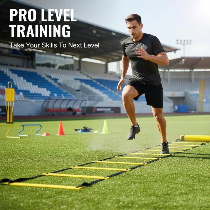 Agility Ladders Nylon Straps Speed Training Sports Football Training Equipment
