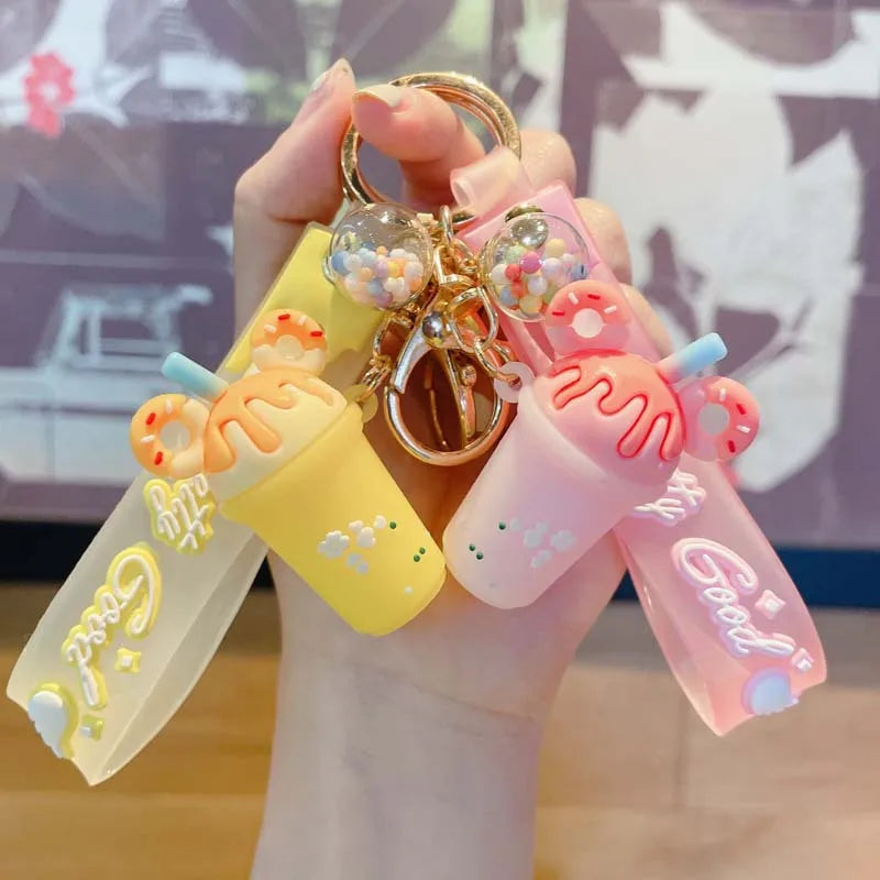 Creative Ice Cream Keychain Personalized PVC Hanger