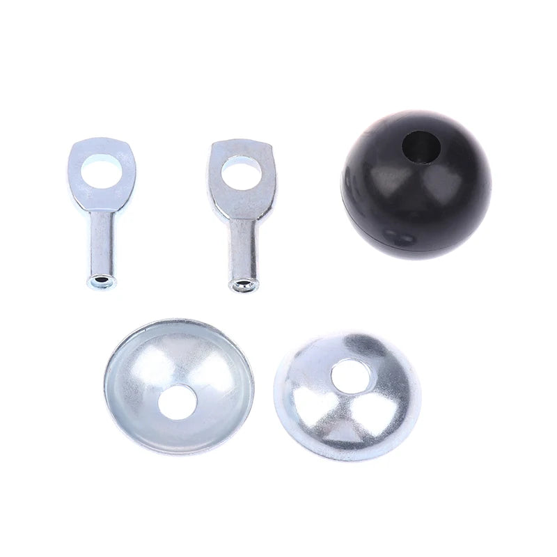 5Pcs Gym Cable Steel Wire Rope Accessories Cable Machine Fitness Equipment Exercise Metal Limit Ball Terminals Gasket