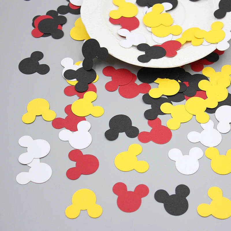 Baby shower script table confetti - Minnie Mouse confetti shower decoration, Minnie Mouse scattered confetti, Minnie Mouse baby