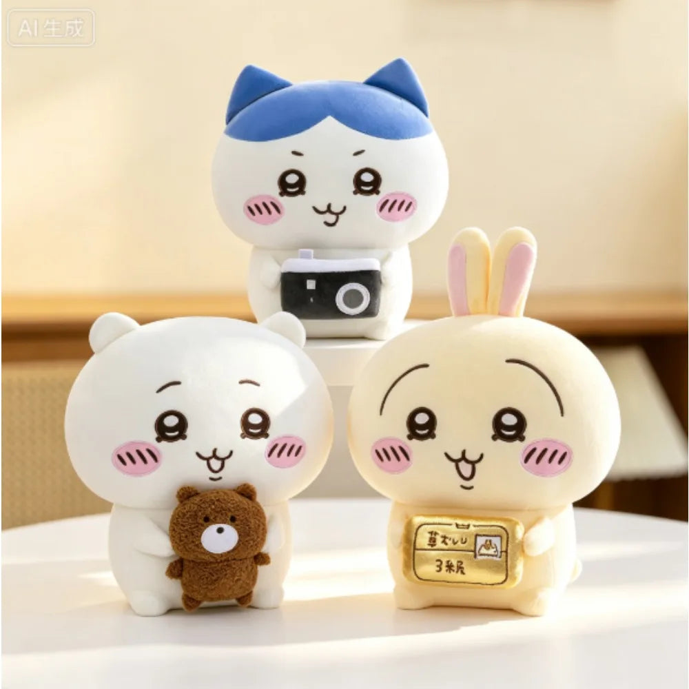 Usagi Plush Toy Chiikawa Kawaii Stuffed Animal Pillow Cushion Gift for Fans Super Cute Soft Doll