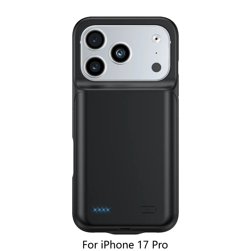 10000mAh Battery Case for Iphone 17 17Air 17Pro 17ProMax Portable Power Bank Charger Cover for IPhone 17/17Air/17Pro /17Pro Max