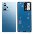 For Xiaomi Redmi Note 12 Pro 5G Back Glass Cover Housing Battery Rear Case Phone Lid Replacement with Camera Frame Lens