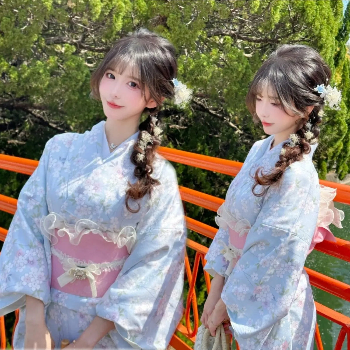Girl Dress Yukata Women Clothing Fashion Photography Clothes Ethnic Style Stage Japan Kimono Cosplay Performance Costumes
