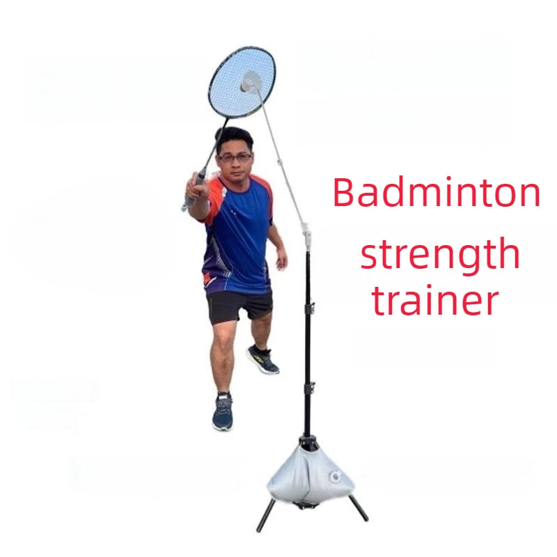 Scalable Badminton Strength Trainer Beginner Badminton Swing Training Device Stable Swings Trainer Portable Sports Equipment