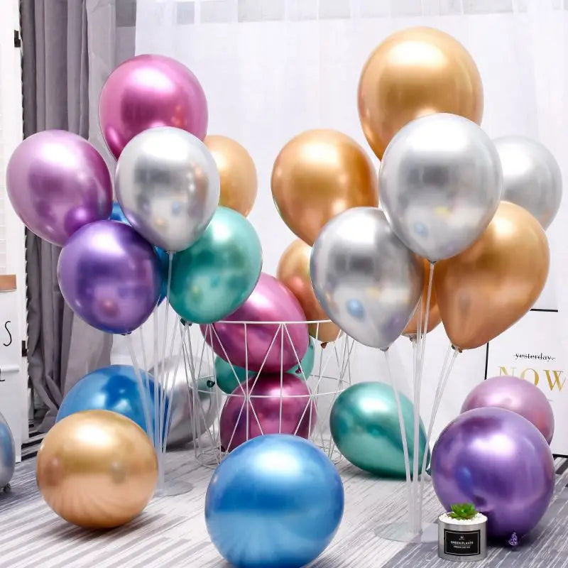 Latex Balloon Birthday Kids Balloon 1st One Year Birthday Party Decor Baby Shower Christening Ballon Wedding Event Baloon Globos
