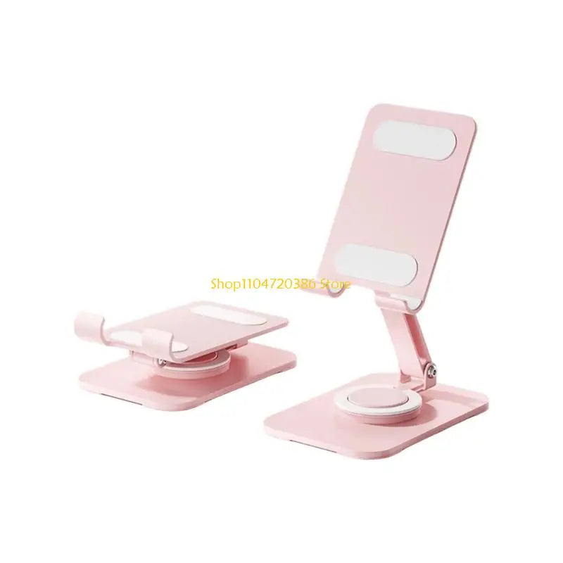 Foldable Tablet Phone Stand For iPad Pro iPhone Xiaomi Tablet Support 360°Rotatable Aluminum Stand Laptop Stand Tablet Holder