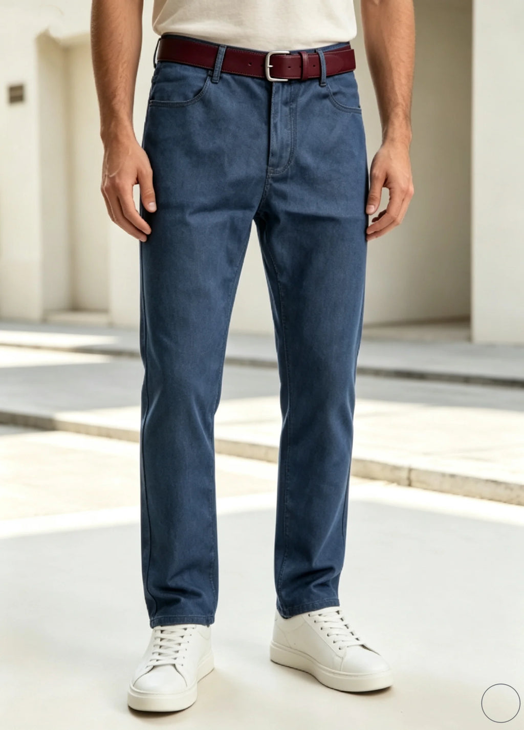 2025 New Business Men's Jeans Casual Comfortable Straight Stretch Fashion Classic Premium Blue Black Denim Pants Large Pants
