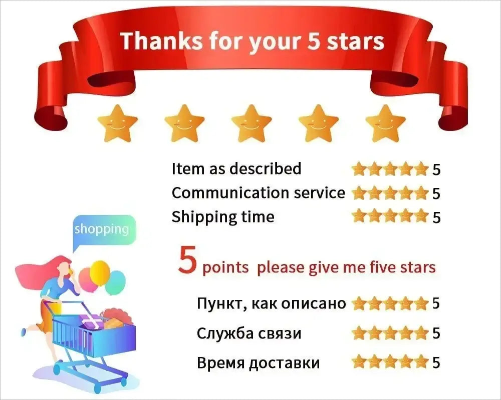 Rotes Schleifenband mit „Thanks for your 5 stars“ für Ihr 5-Sterne-Feedback, mit einem Herren-Cotton-Fitness-T-Shirt-Activewear-Produkt.