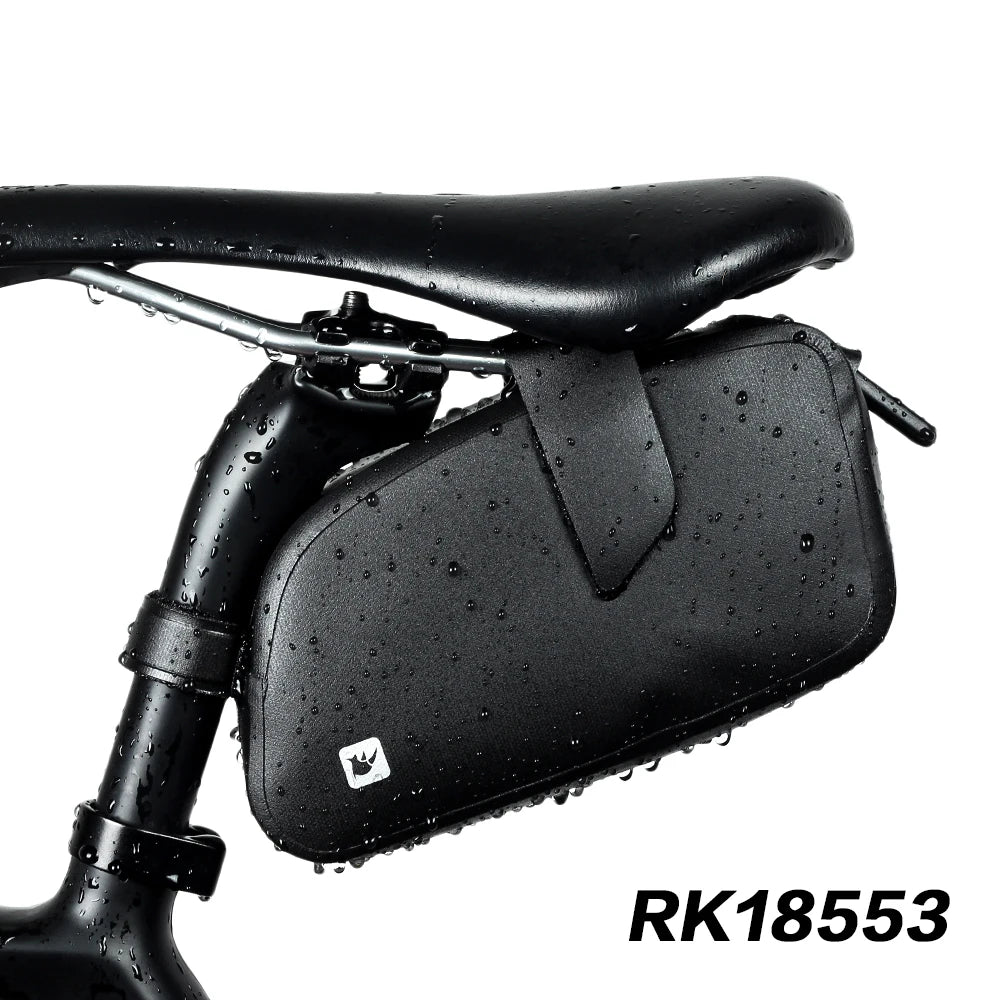 RHINOWALK Bike Tail Bag Ultralight Waterproof Bicycle Saddle Bag Cycling MTB Bike Back Seat Rear Rack Bike Accessories