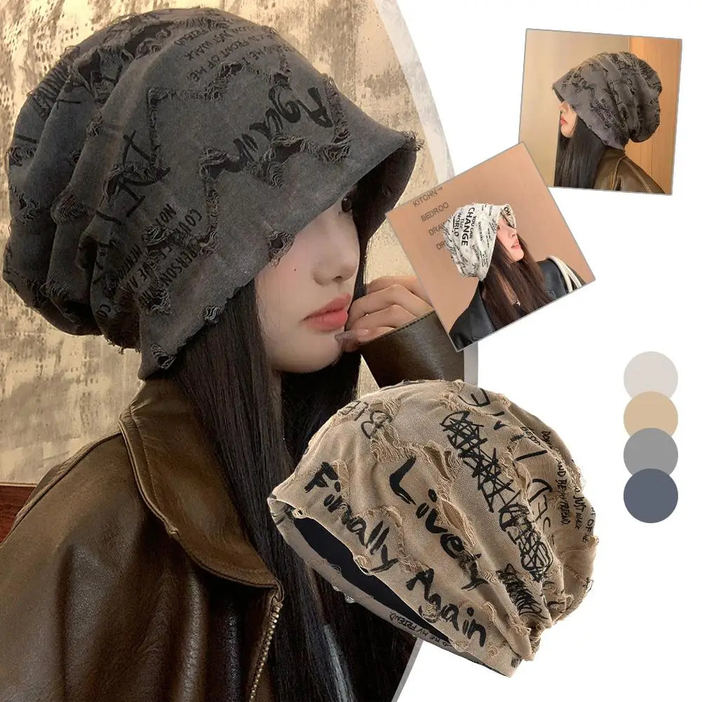 Fashion Hip Hop Beanies Hats For Men Women Spring Summer Thin Bonnet Gorras Unisex Streetwear Skullies Beanie Loose Style Hats