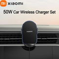 Xiaomi 50W Car Wireless Charger Set Dual Interface Fast Quick Charging Support Power-Off and Inductive Expansion Portable Holder