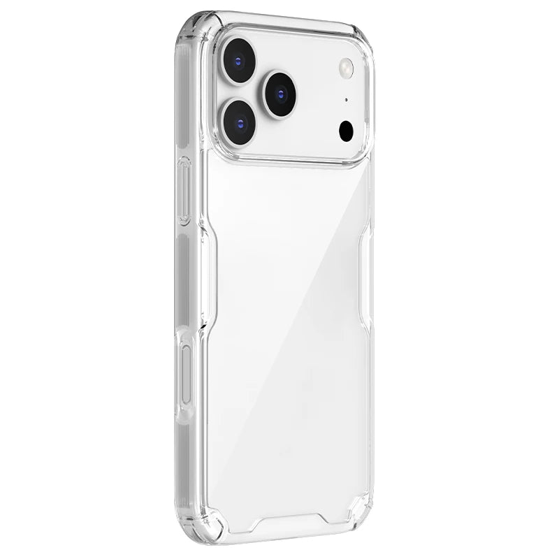 NILLKIN Phone Case For iPhone 17 17Pro 17Pro Max Nature TPU Pro Cover Anti‑Fingerprint Wear Resistant Shock Absorption Drop