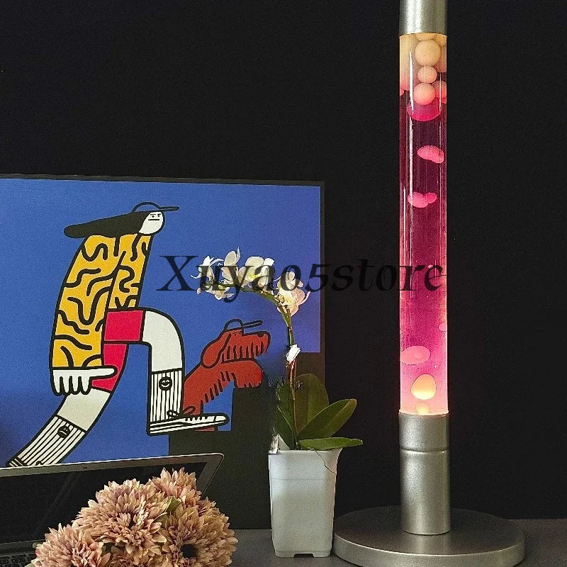 Lava Lamp, Creative Floor Lamp for Indoor Lighting Decor, Ideal Mood Lighting Ornament