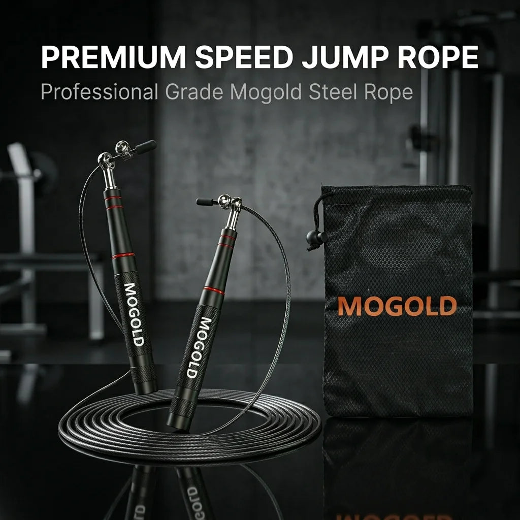 Steel Wire Skipping Rope Fitness Sports Equipment Bearings Skipping Rope Middle School Students Training Aluminum Alloy
