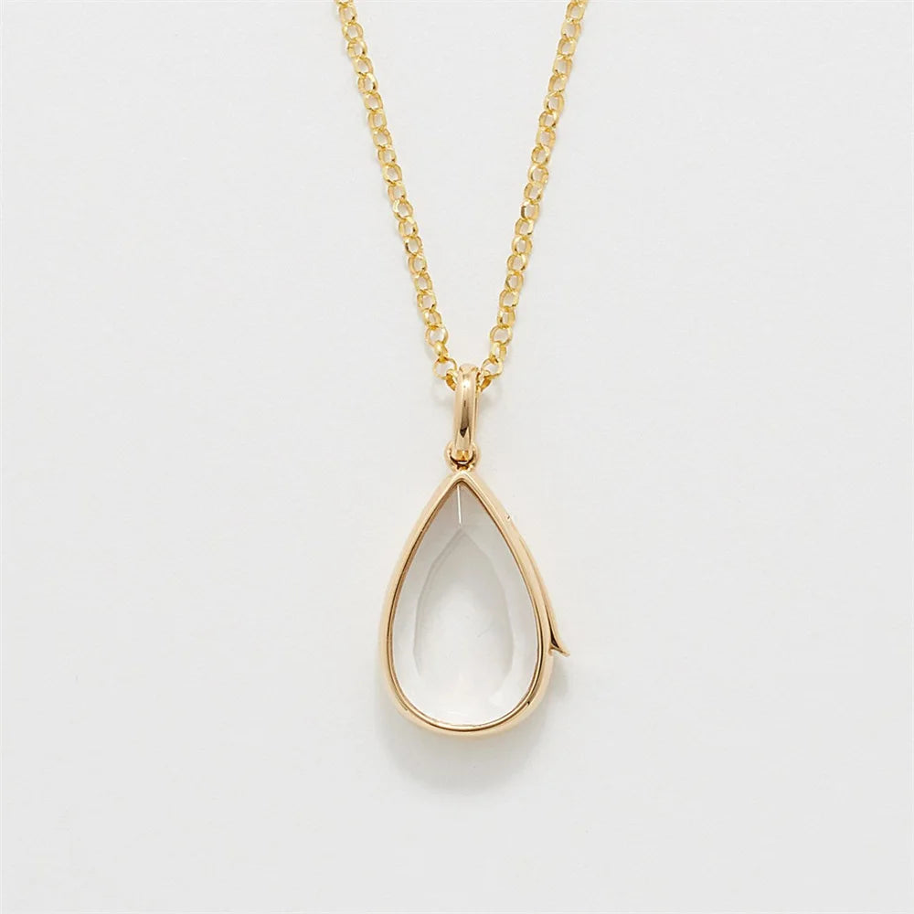 Open Pendant Necklace for Women Girls Simple Fashion DIY Accessory Necklace 2025 New Trendy Cute Chain Necklace Jewelry Gift