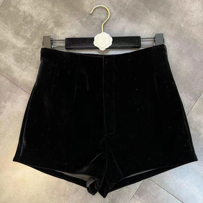 Winter Sexy Outfits for Woman 2 Piece Set Long Sleeve Fur Patchwork Bodysuit and Shorts Sets Female Matching Streetwear 2025 New