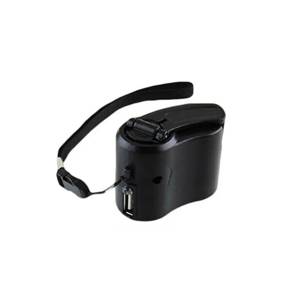 Camping Outdoor Power Bank Phone Charging Manual Charger Power Crank Dynamo Emergency Charger