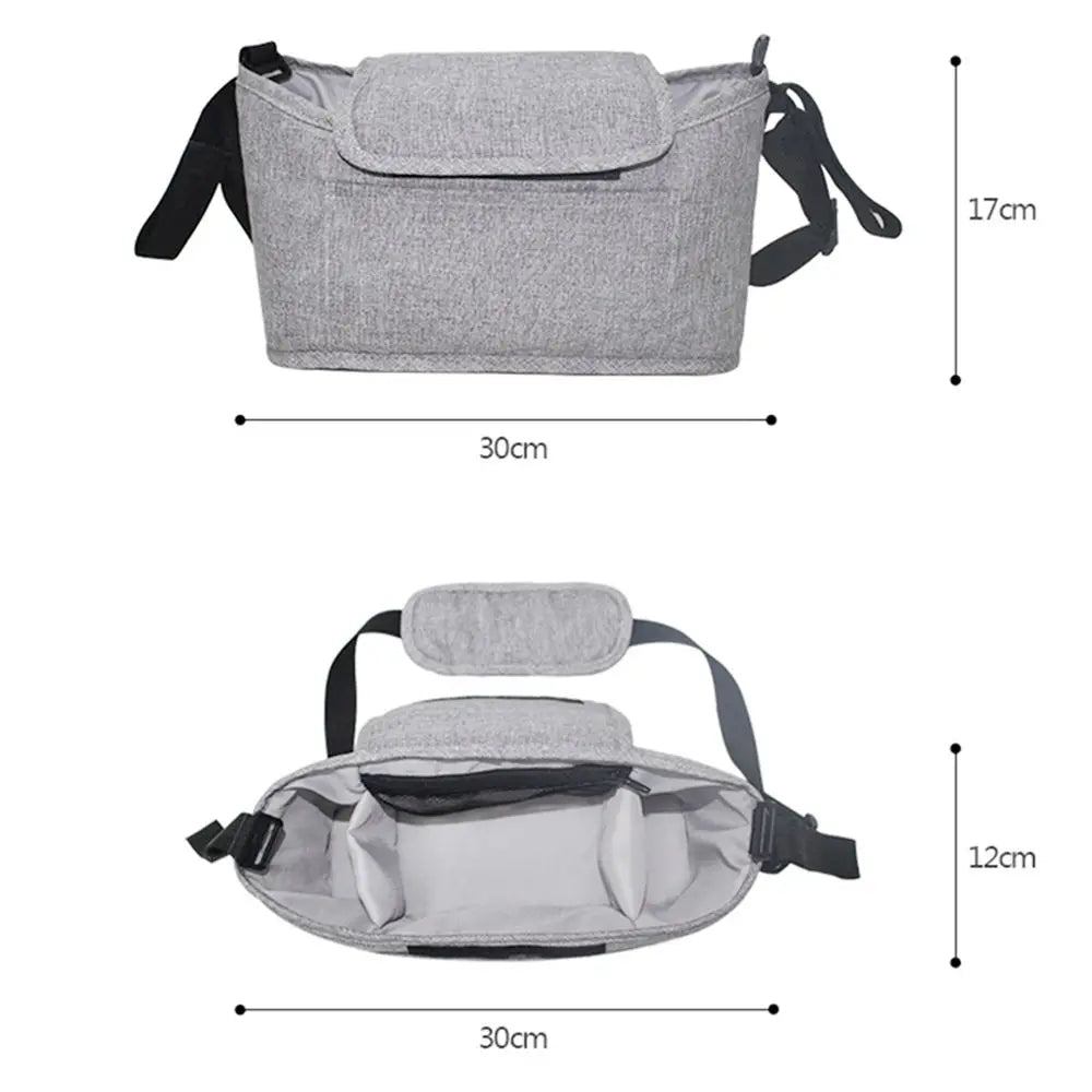 Baby Stroller Accessories Mummy Bag Shoulder Bags Bottle Holder Stroller Storage Bag Stroller Cup Holder Baby Pram Organizer