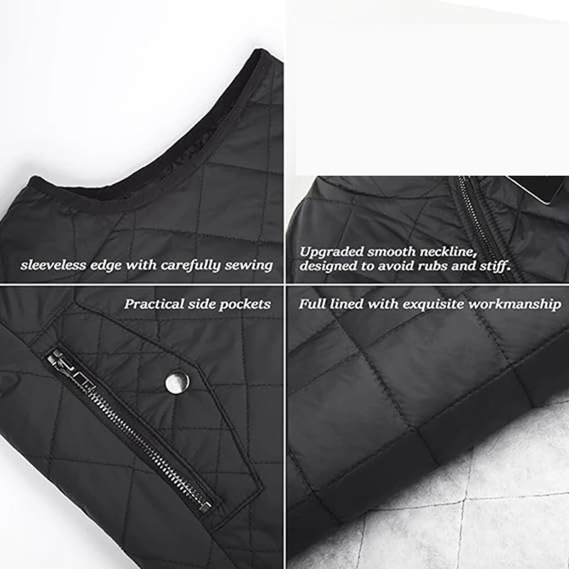 Women Warm Leisure Vest Autumn and Winter Cotton Vestsuit Girl Flexible Thermal Winter Warm Jacket Vest