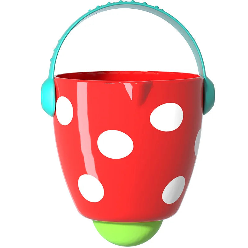 Baby Shower Bath Toys Baby Bathroom Bathtub Mini Leaky Bucket Beach Toys Sprinkling Shower Play Water Cups Gifts For Toddler