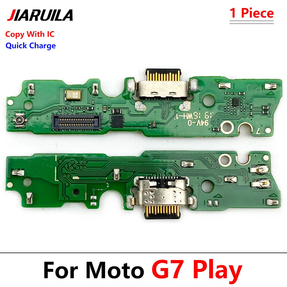 Fast Charger For Moto G9 Power G8 Plus M G7 Power G6 Play USB Dock Charging Dock Port Board With Mic Microphone Flex Cable