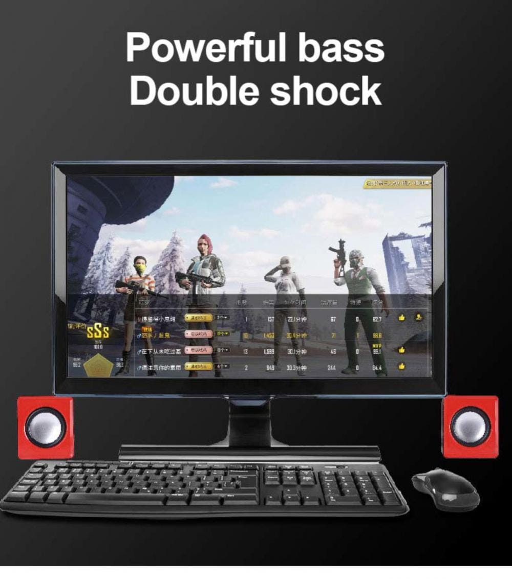 Computer Speaker for Pc Laptop Desktop Caixa De Som Sound Box Music Audio System Bocina Column Acoustics Coluna