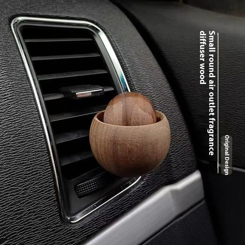 Minimalist Wood Diffuser,Aromatherapy Decor For Living Room, Scented Ornament Lucky Gift & Blessing Decor