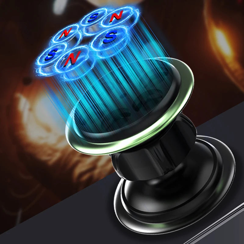 Magnetic Phone Holder for Gym with Dual-Sided N52 Super Magnets Strong Magnetic Gym Accessories Attaches to Metal Surface