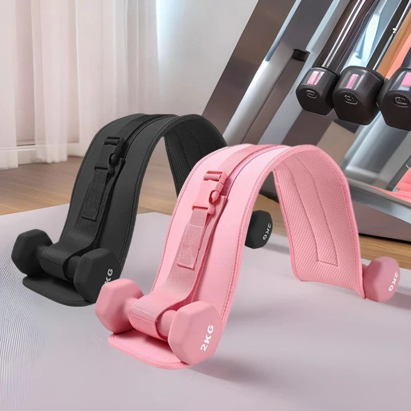 Yoga Sports Dumbbells Waist Weight-bearing Belt Hip Bridge Auxiliary Belt Hip Push Hip Training Belt Non-slip Weight-bearing