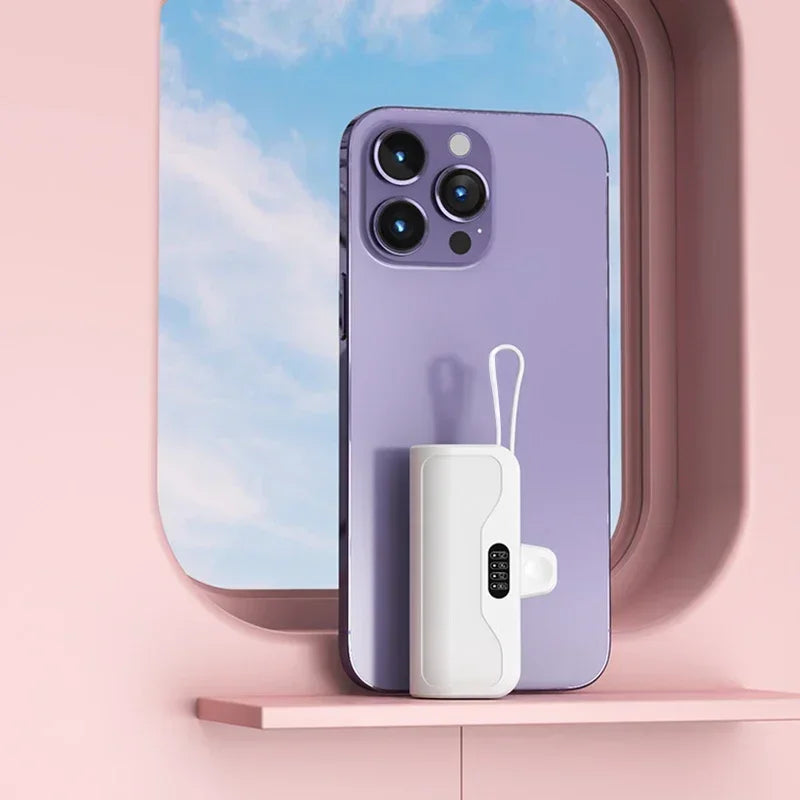 Mini power bank 20000mAh portable mobile phone charger, power bank,backup battery suitable for iPhone 11 12 13 14 Huawei Xiaomi
