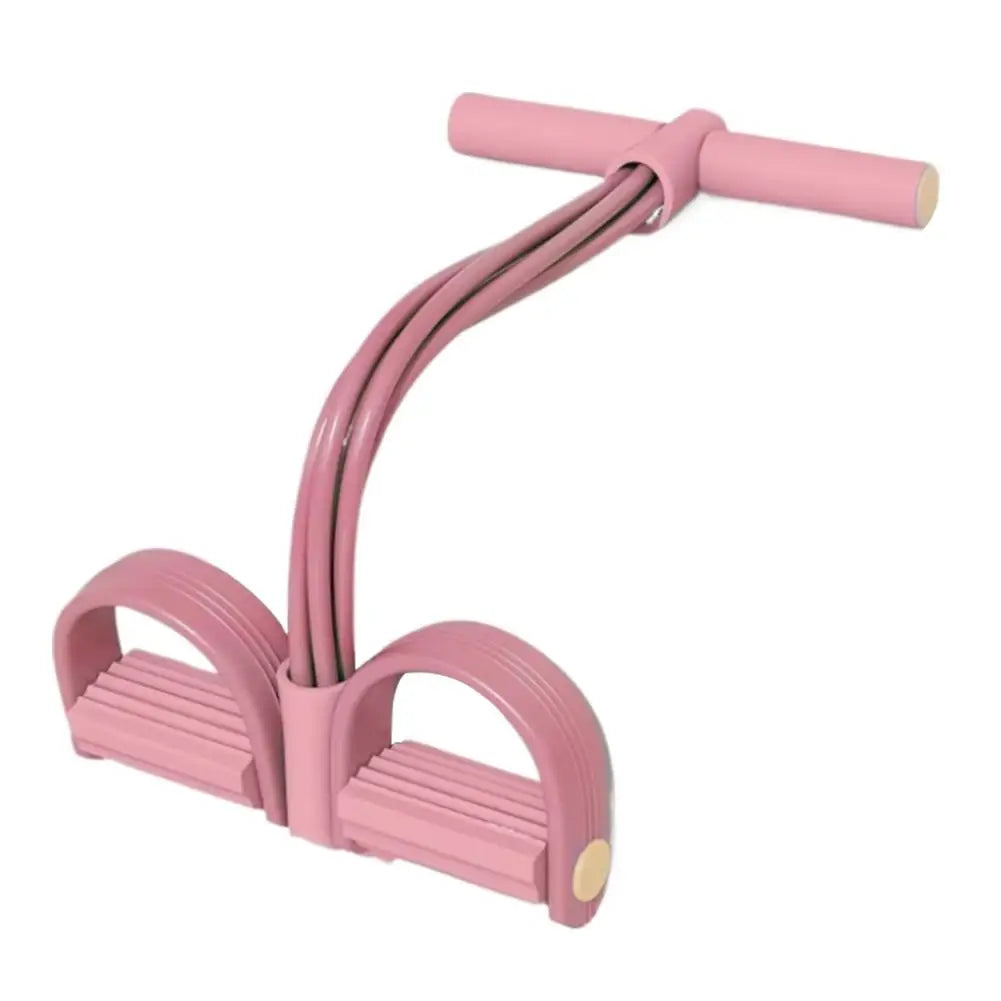 6 Tubes Pedal Resistance Band Elastic Pull Rope Sit Up Expander Fitness Equipment For Abdomen Waist Leg Arm Yoga Home Gym