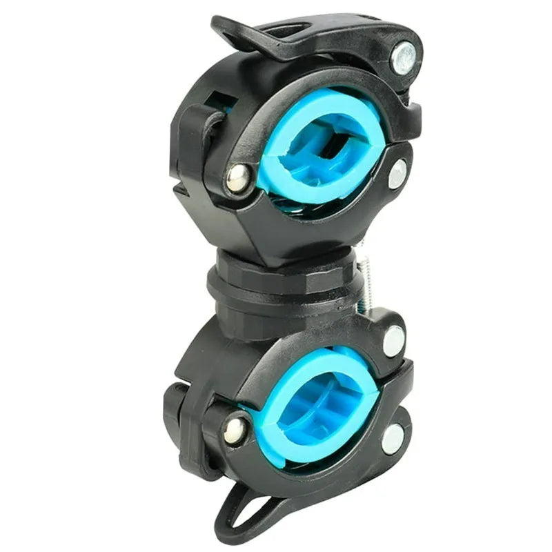 Cycling  Accessories For 360 Degree Bicycle Lamp Holder LED Flashlight Stand Bike Light Bracket Multifunctional Rotatable