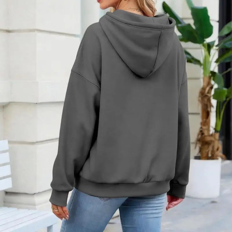 Womens Oversized Hoodies Pullover Sweatshirts Casual Clothes 6XDA