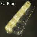 Wedding LED Decorative Light String DIY Atmosphere Light Festival Party Christmas Decoration Starry Sky Mesh Light Shaped Lamp