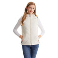 Women's Winter Smart Heated Vest, 11-Zone Heated Vest, USB-Powered Solid-Color Hooded Jacket, Casual, Sports, and Outdoor Warmth