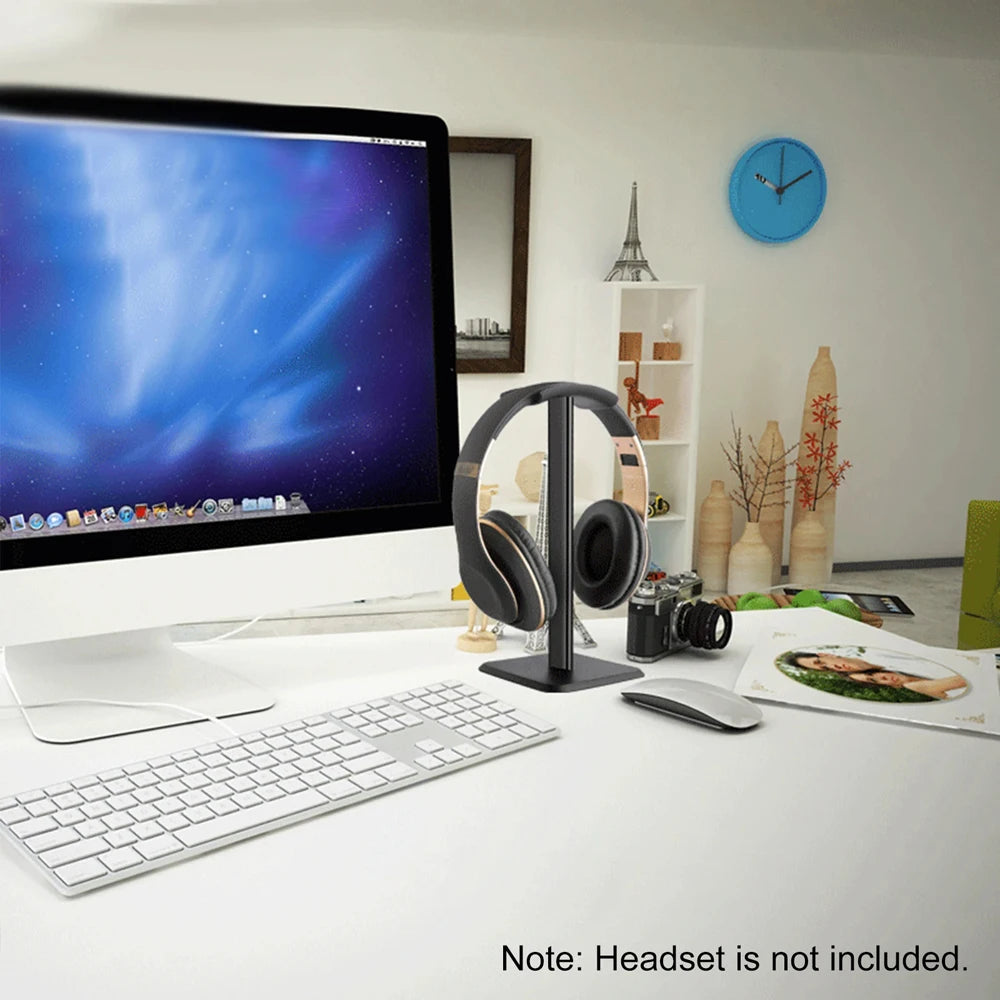 Headphone Stand, Desktop Headset Holder - Desk Earphone Stand, for All Headsets Such as Airpods Max, HyperX Gaming Headp
