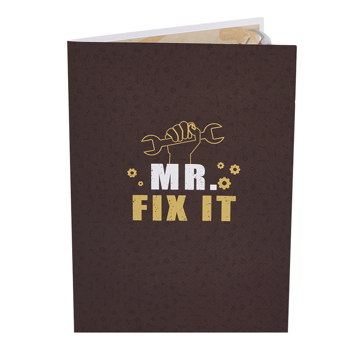 Happy Father's Day Toolbox Theme Pop-Up Card, 3D Card Handmade Birthday Greeting Card