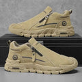 Men's Waterproof Casual Sneakers, Thick-Sole Wear-Resistant Sports Shoes, Non-Slip Comfortable Breathable, Fashionable Practical