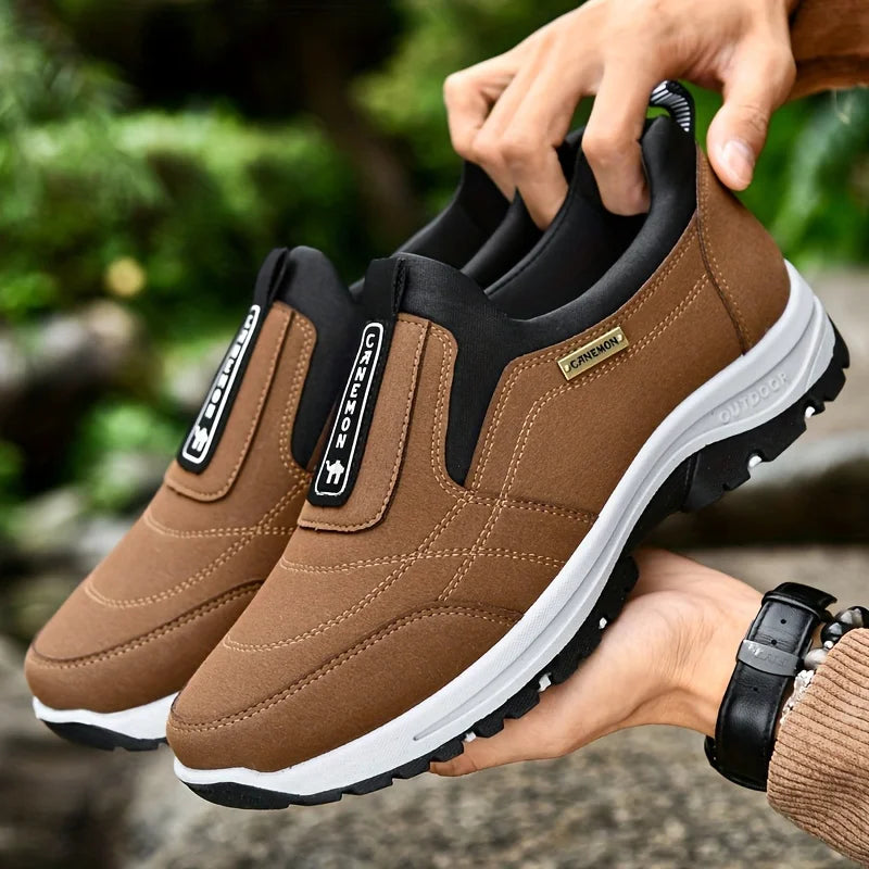 Men's Comfortable Casual Sneakers Slip Resistant Walking Shoes Lightweight Outdoor Sports Shoes