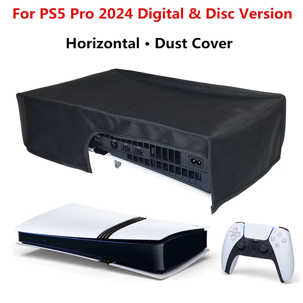 High Quality Dustproof Sleeve For PS5 Pro Console Gaming Accessories Horizontal Dust Cover Protective Cover