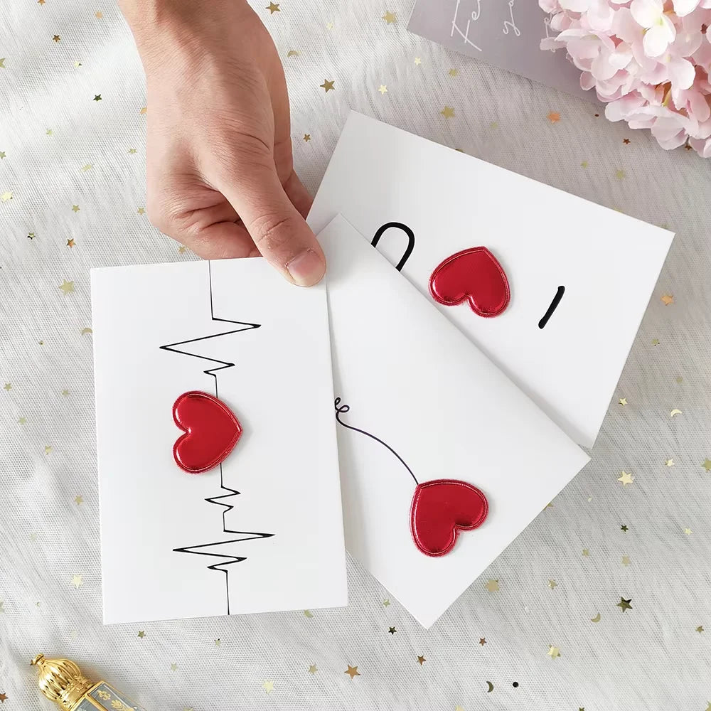 Cards Valentines Day Gift Love Postcard Wedding Invitation Greeting Cards Anniversary for Her Valentines Day Gift Card