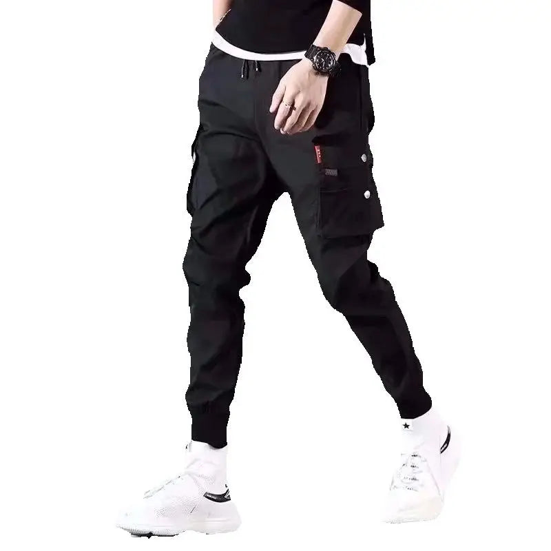2025 New men work pants, tactical pants, workwear, multi pocket casual training pants, jogging and hiking casual pants