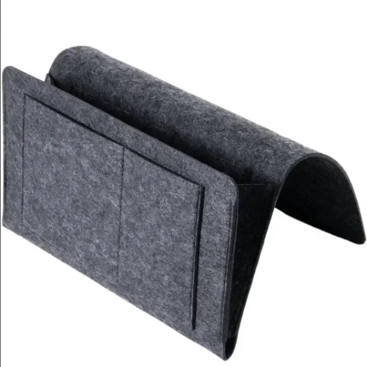 Storage Box Hang Bag Felt Dormitory Bed Sofa Bedroom Carpet Store Content for CD Magazines Stationery Pad Mobile Phones Sundries